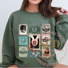 Load image into Gallery viewer, Skin Of A Killer Vintage postage stamps Sweatshirt