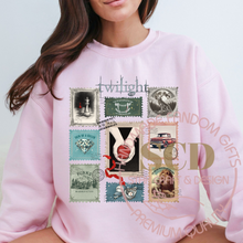 Load image into Gallery viewer, Skin Of A Killer Vintage postage stamps Sweatshirt