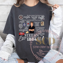 Load image into Gallery viewer, Stefan Salvatore Quotes T-shirt, Stefan Quotes