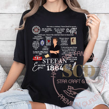 Load image into Gallery viewer, Stefan Salvatore Quotes T-shirt, Stefan Quotes