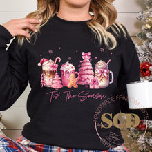 Load image into Gallery viewer, It's The Season Sweatshirt, Ice Coffee Sweatshirt.