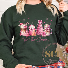 Load image into Gallery viewer, It's The Season Sweatshirt, Ice Coffee Sweatshirt.