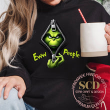 Load image into Gallery viewer, Eww People Christmas Hoodie, Funny Christmas Hoodie