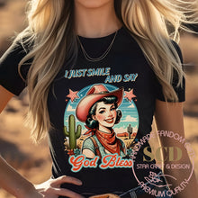 Load image into Gallery viewer, I Just Smile And Say, God Bless