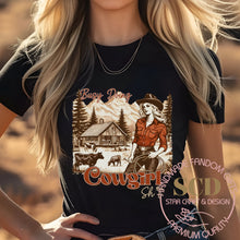 Load image into Gallery viewer, Busy Doing Cowgirl T-shirt