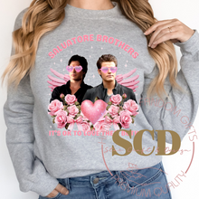 Load image into Gallery viewer, Salvatore Brothers Is My Valentine Sweatshirt
