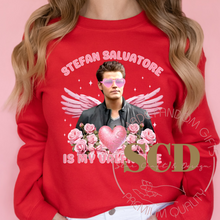 Load image into Gallery viewer, Stefan Salvatore Is My Valentine Sweatshirt