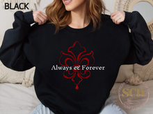 Load image into Gallery viewer, Always and Forever Mikaelson Sweatshirt