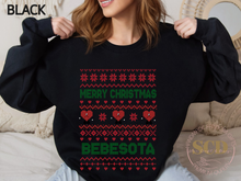 Load image into Gallery viewer, Merry Christmas Bebesota Sweatshirt