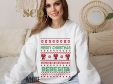 Load image into Gallery viewer, Merry Christmas Bebesita Sweatshirt