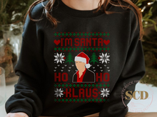 Load image into Gallery viewer, Santa Klaus Ugly Christmas Sweatshirt