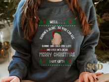 Load image into Gallery viewer, Caroline Ugly Christmas Sweater