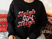 Load image into Gallery viewer, Sleigh Girl Sleigh Christmas Sweatshirt