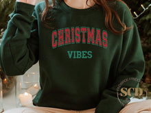 Load image into Gallery viewer, Christmas Vibes Sweatshirt