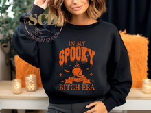 Load image into Gallery viewer, In My Spooky Bitch Era Halloween Sweatshirt