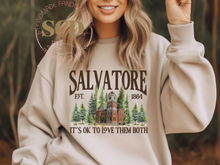 Load image into Gallery viewer, Salvatore , It's Ok To Love Them Both 1864, sweatshirt