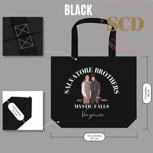 Load image into Gallery viewer, Salvatore Brothers TVD Tote bag , Mystic Falls Virginia