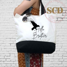 Load image into Gallery viewer, Hello Brothe Tote Bag, Damon Salvatore