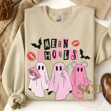 Load image into Gallery viewer, Mean Ghouls Halloween Sweatshirt