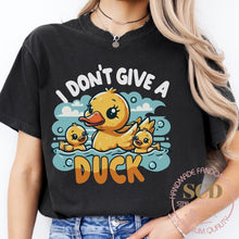 Load image into Gallery viewer, I Don’t Give A Duck, T-shirt