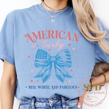 Load image into Gallery viewer, American Girl, RED, WHITE AND FABULOUS, T-Shirt