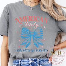 Load image into Gallery viewer, American Girl, RED, WHITE AND FABULOUS, T-Shirt