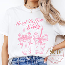 Load image into Gallery viewer, Iced Coffee Girl T-shirt