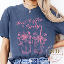 Load image into Gallery viewer, Iced Coffee Girl T-shirt