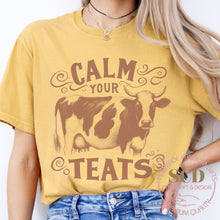 Load image into Gallery viewer, CALM YOUR TEATS, T-SHIRT