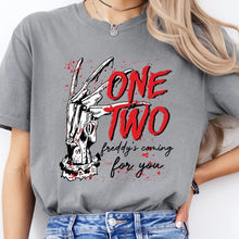 Load image into Gallery viewer, Freddy Nightmare Halloween T-shirt