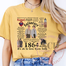 Load image into Gallery viewer, Salvatore brothers 1964 TVD Quotes