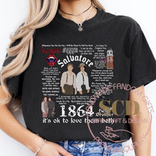 Load image into Gallery viewer, Salvatore brothers 1964 TVD Quotes