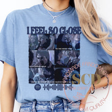 Load image into Gallery viewer, Damon and Elena Frat Party Dance T-shirt