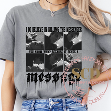 Load image into Gallery viewer, I Do Believe In Killing The Messenger You Know Why? Because It Sends A Message T-shirt , Damon Salvatore T-shirt,