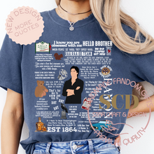 Load image into Gallery viewer, Damon New T-shirt Design And More Quotes , Damon T-shirt, TVD Quotes