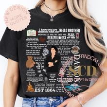 Load image into Gallery viewer, Damon New T-shirt Design And More Quotes , Damon T-shirt, TVD Quotes