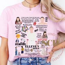 Load image into Gallery viewer, Famous 11 Quotes T-shirt