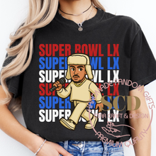 Load image into Gallery viewer, Super Bowl 2026 T-shirt - Benito Bowl Fan Art Shirt