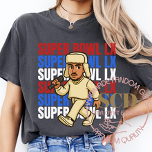 Load image into Gallery viewer, Super Bowl 2026 T-shirt - Benito Bowl Fan Art Shirt