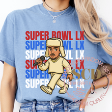 Load image into Gallery viewer, Super Bowl 2026 T-shirt - Benito Bowl Fan Art Shirt