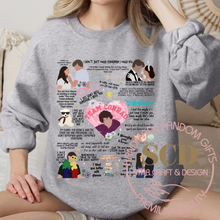 Load image into Gallery viewer, Team Conrad Quotes Sweatshirt, Conrad Quotes Sweatshirt