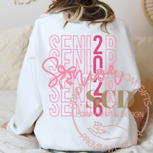 Load image into Gallery viewer, Senior 2026 Sweatshirt, Class of 2026 Sweatshirts