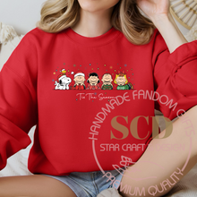 Load image into Gallery viewer, Christmas Crew Sweatshirt, Family Christmas Sweater, Friends Crewneck