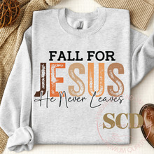 Load image into Gallery viewer, Fall For Jesus Sweatshirt