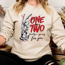 Load image into Gallery viewer, Freddy Nightmare Halloween Sweatshirt