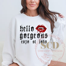 Load image into Gallery viewer, TVD Sweatshirt , Enzo and Bonnie