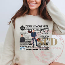 Load image into Gallery viewer, Dean Winchester Quotes Sweatshirt