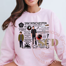 Load image into Gallery viewer, Sam Winchester Quotes Sweatshirt