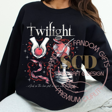 Load image into Gallery viewer, Vampires Wolves Romance Sweatshirt, Lion And Lamb Crewneck Sweater.