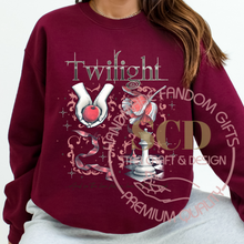 Load image into Gallery viewer, Vampires Wolves Romance Sweatshirt, Lion And Lamb Crewneck Sweater.